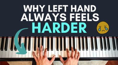 Simple Strategy to Fix ALL Left Hand Parts | Piano Lesson