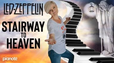 Stairway To Heaven On Piano (Step By Step Lesson)