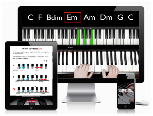 Pianoforall online piano lessons
