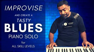 How to CREATE a Blues Solo on Piano