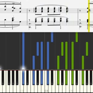 Learn Clair de Lune Sheet Music by Debussy - Keyboard Practice Video