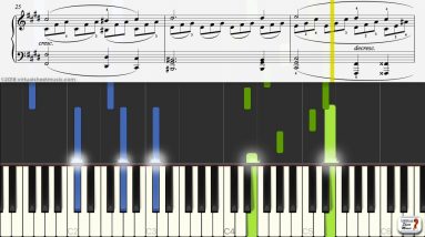 Learn Moonlight Sonata Sheet Music by Beethoven, 1st movement - Keyboard Practice Video