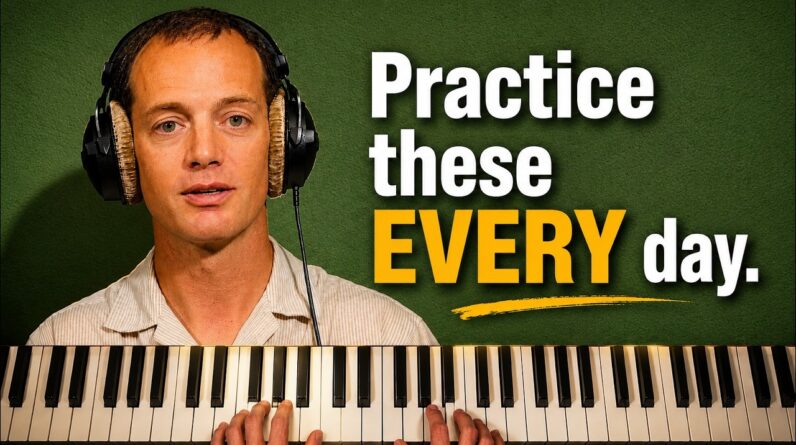 I'm a concert pianist. I play these 10 exercises EVERY day.